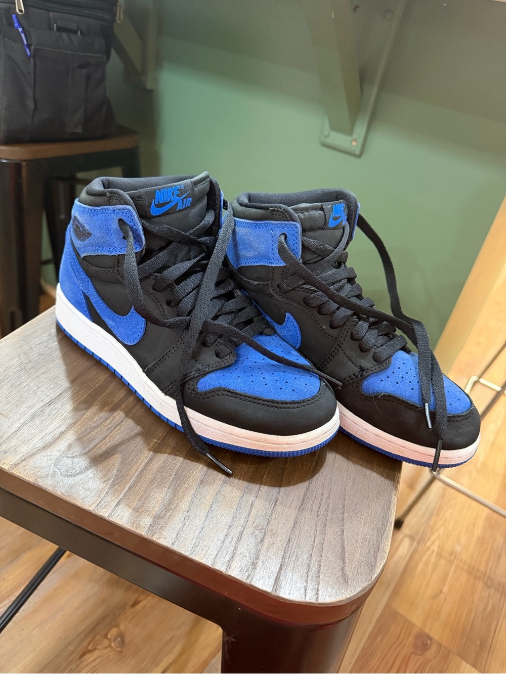 Nike Air Jordan 1 High - Black & Blue
Ready for Back to School!!